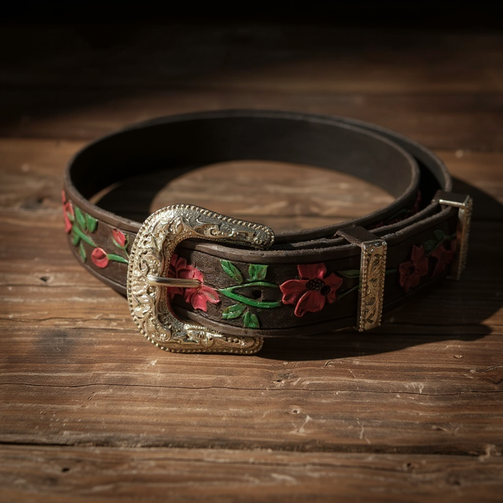 Hand Tooled Belt