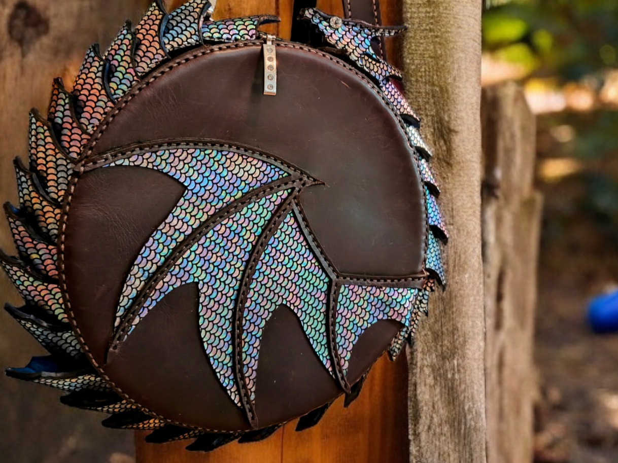 The Dragon Lair Round Purse