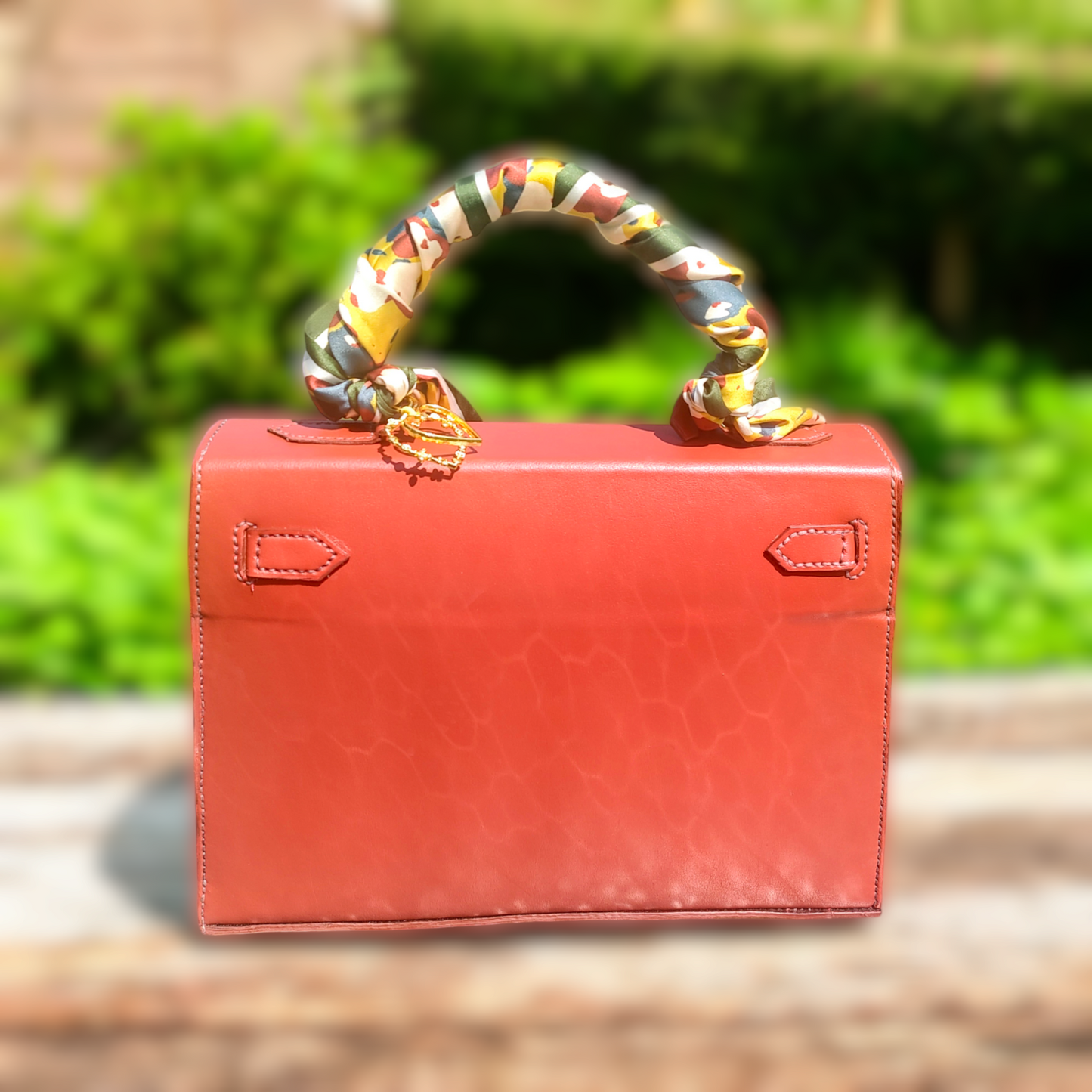 Birkin Inspired Kelly Style Handbag