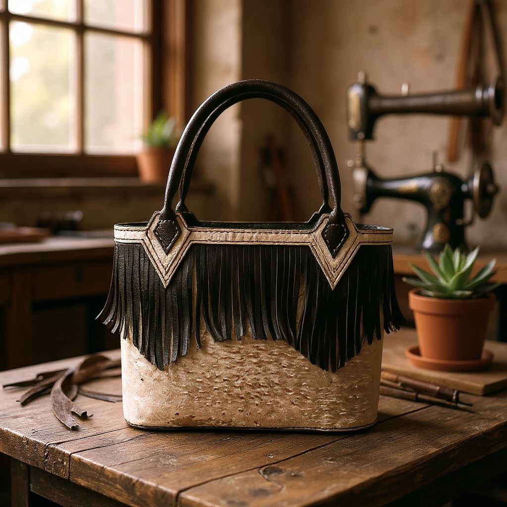 Western Inspired Fringe Purse