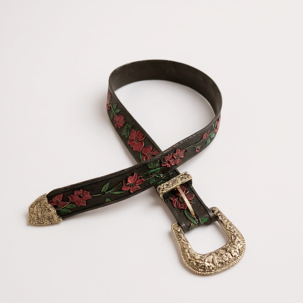 Hand Tooled Belt